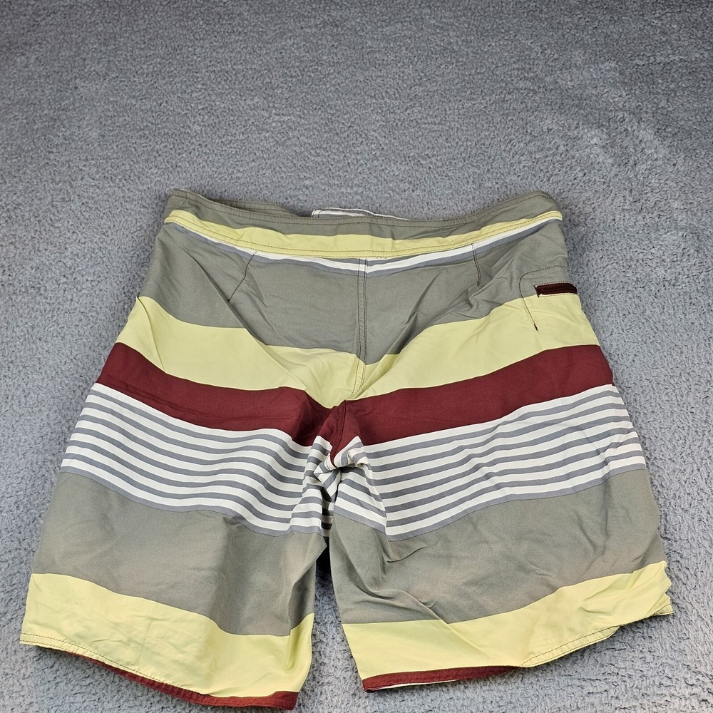 Patagonia Shorts Mens 32 Multicolor Striped Board Shorts Swimming Trunks Outdoor